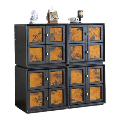 实木卡门柜新中式斗柜