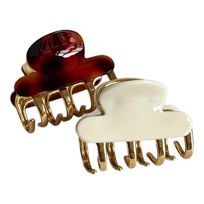 多巴胺复古醋酸中号金属抓夹