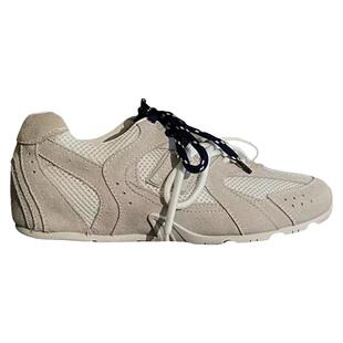 超火miu家联名款阿甘鞋2024新款真皮复古跑步运动网面休闲德训鞋