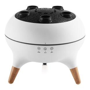 声控拾音水母加湿器吐烟圈香薰机家用静音桌面氛围灯生日礼物情人