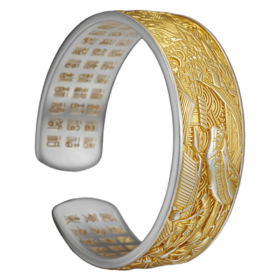 吴越老银铺舟悦手镯古法银手镯