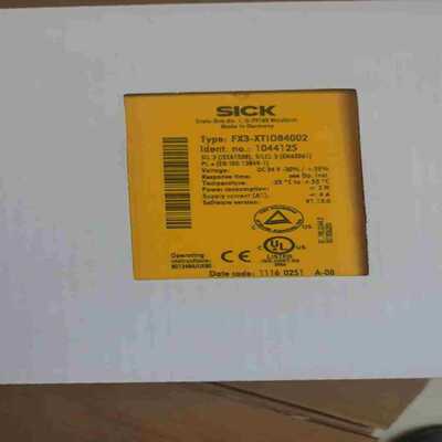 议价西克安全继电器 FX3-XTIO84002   113版本拍前询价