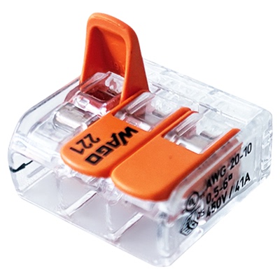 WAGO万可大功率0.5-6方接线端子