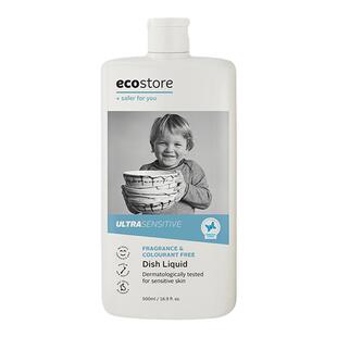 新西兰ecostore宜可诚家用食品级无香洗碗液洗洁精清洗剂500ml
