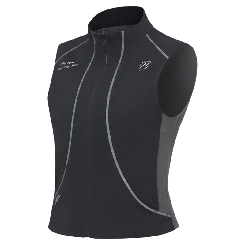 NP能跑女两面穿户外运动跑步马甲