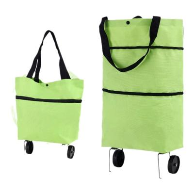 带轮子购物袋可折叠大容量小拉车