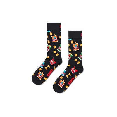 【春秋款】Happy Socks潮牌创意食物图案多巴胺袜子百搭中筒袜