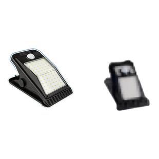 太阳能户外灯家用庭院网红小院布置花园照明灯防水感应夹子灯新款