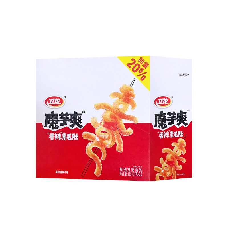 卫龙魔芋爽素毛肚18g/袋