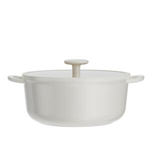 Jeetee吉特钛陶瓷汤锅家用多功能双耳蒸炖锅不粘锅燃气电磁炉通用