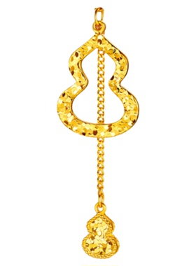 碎碎冰葫芦流苏镂空项链