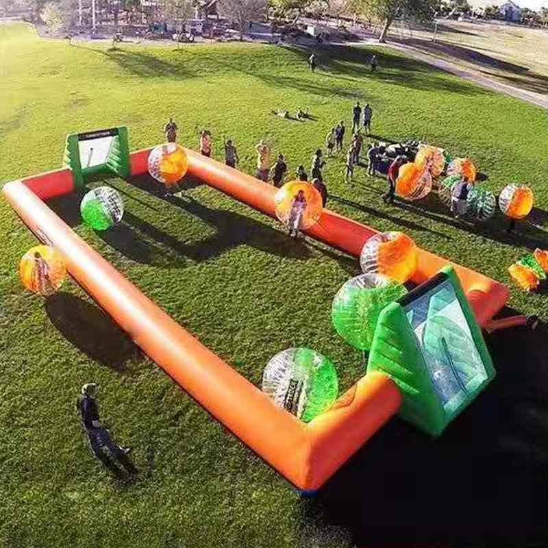 趣味KT足球场暖场活动拓展训练道具充气飞镖粘粘乐标耙现货碰碰球