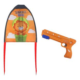 弹射风筝泡沫飞机手持发射器手抛竹蜻蜓会男女孩春游儿童户外玩具