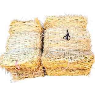 下雪防滑草垫子防汛草包稻草垫子稻草袋子护坡草袋草袋稻草编织袋