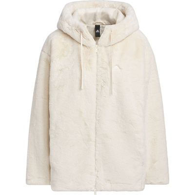 Adidas/阿迪达斯正品冬季新款女子宽松保暖连帽外套IZ4565