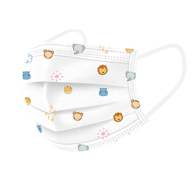 两层无纺布、一层熔喷布卡通可爱