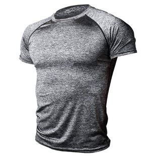 异种兵锦纶冰丝耐磨夏季战术t恤短袖男士军迷运动紧身健身体能服