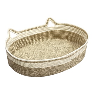 夏天猫窝猫抓板一体四季通用可拆洗新型猫床大尺寸夏季小猫咪睡窝