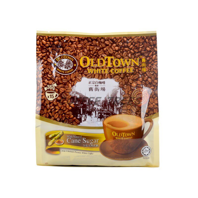 oldtown进口老街原味无糖白咖啡