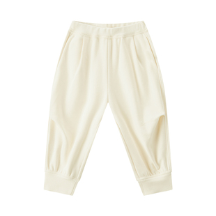 babycare山茶花儿童裤子秋冬款男童女童长裤运动灯笼裤男童休闲裤