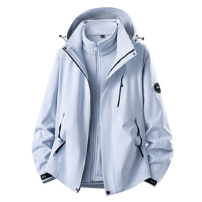 WASSUPJALYN三合一防风冲锋衣