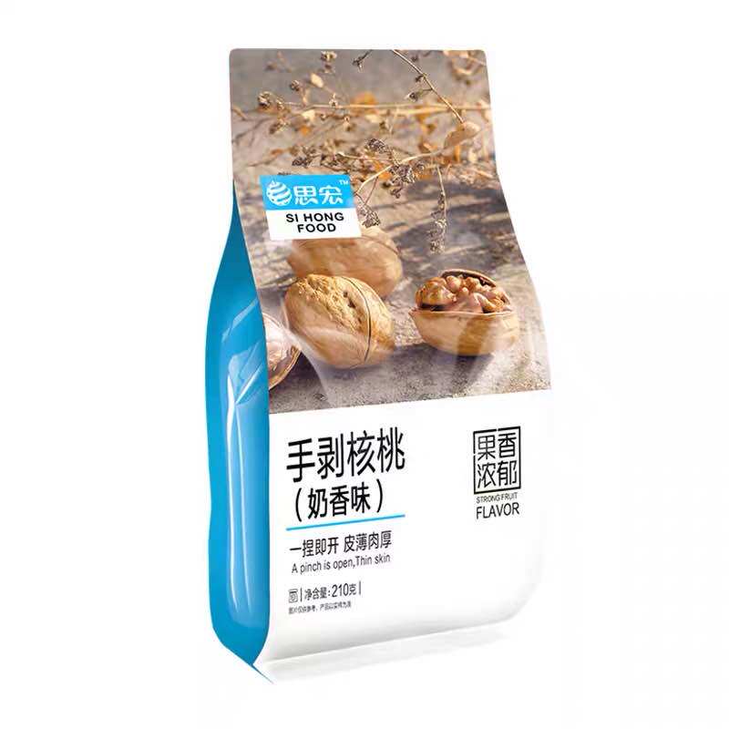 思宏手剥核桃香酥休闲炒熟包邮