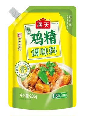海天精选鸡精200g鲜香持久去腥