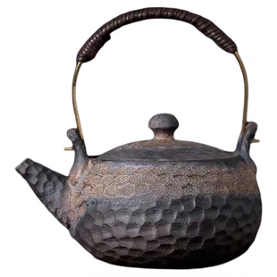 中式茶室茶柜博古架装饰家居禅意复古怀旧茶壶茶叶罐茶杯盖碗摆件