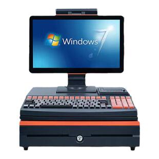 傲川收银一体机超市专用收银机扫码收款便利店商超系统收款机