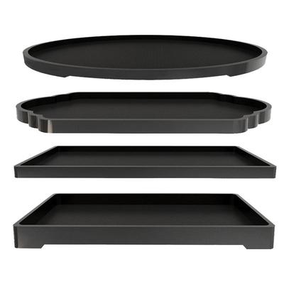 乌金石假山盆景盆简约石头花盆