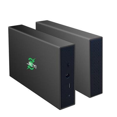 捷移移动硬盘24TB大容量桌面USB3.0高速20t游戏8t硬盘外接电源28T