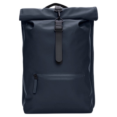 13L卷顶双肩包电脑书包防水面料