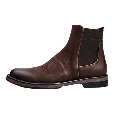 帕达索户外英伦风时尚切尔西靴