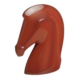 法国HS小象木骏马马头镇纸家居客厅书房桌面摆件样板间艺术装饰品