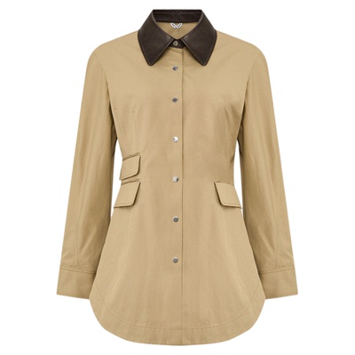 lostinecho沙漏型收腰夹克外套