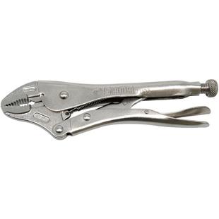 世达圆口带刃大力钳 多功能夹钳工具工业级压力钳固定工具加力钳