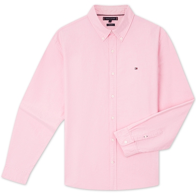 Tommy男装纯棉牛津纺净色衬衫