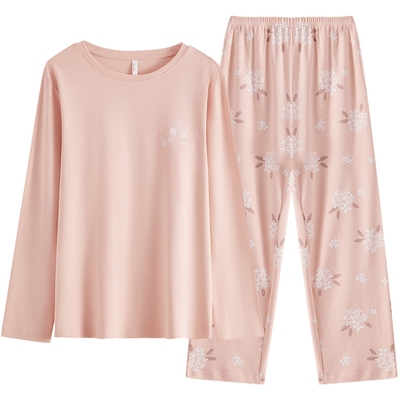 康妮雅新中式纯棉睡衣长袖长裤