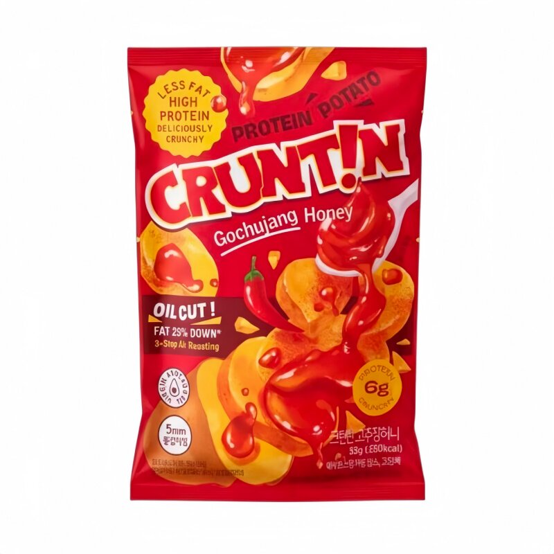 爆款CRUNTIN蛋白质土豆片薯片