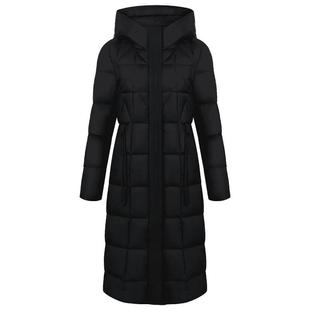 歌莉娅中长款羽绒服女冬季保暖轻薄鹅绒服连帽外套1ACC8D54A