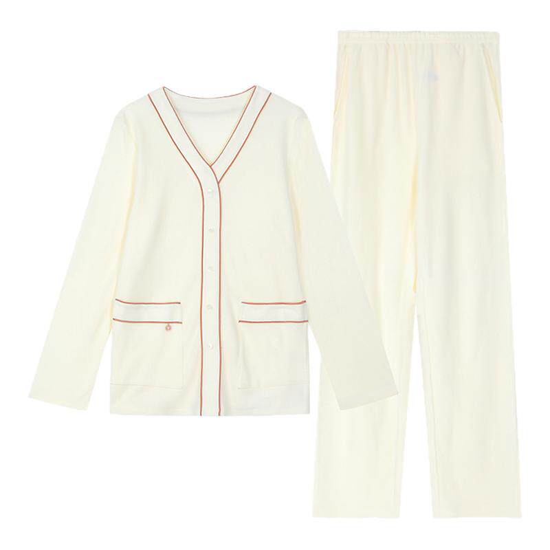 睡裤家居服套装安莉芳年秋冬长袖