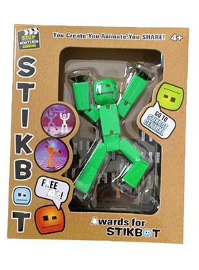 火柴人儿童男孩吸盘stickbot玩具