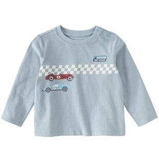 戴维贝拉儿童长袖T恤男童2026新款纯棉打底衫男宝宝A类春装上衣