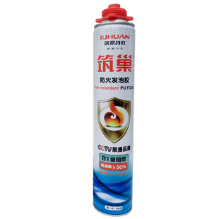 筑巢防火阻燃发泡胶填缝剂门窗泡沫胶膨胀填充剂防水发泡剂建筑用