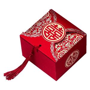糖盒子结婚喜糖盒2025新款婚礼专用糖果礼盒包装盒空盒纸盒喜糖袋