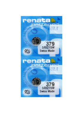 RENATA进口379手表电池SR521SW小