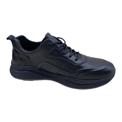 春秋运动皮鞋休闲真皮男单鞋