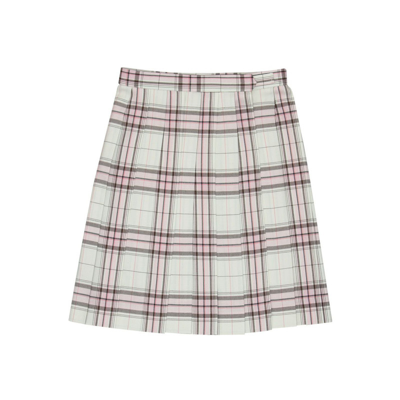 日系甜美风仙女粉白格子裙jk制服