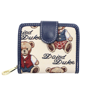 2024新款钱包女短款ins学生韩版可爱小熊折叠简约森系零钱多功能