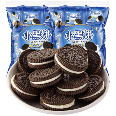 比比赞小黑饼吃货网红爆款推荐